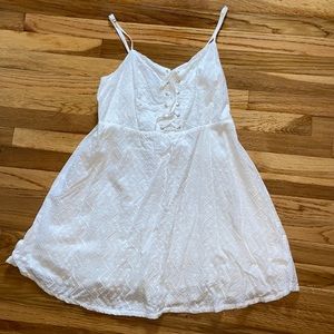 Forever 21 - White Corset Cami Dress - 1X / 14